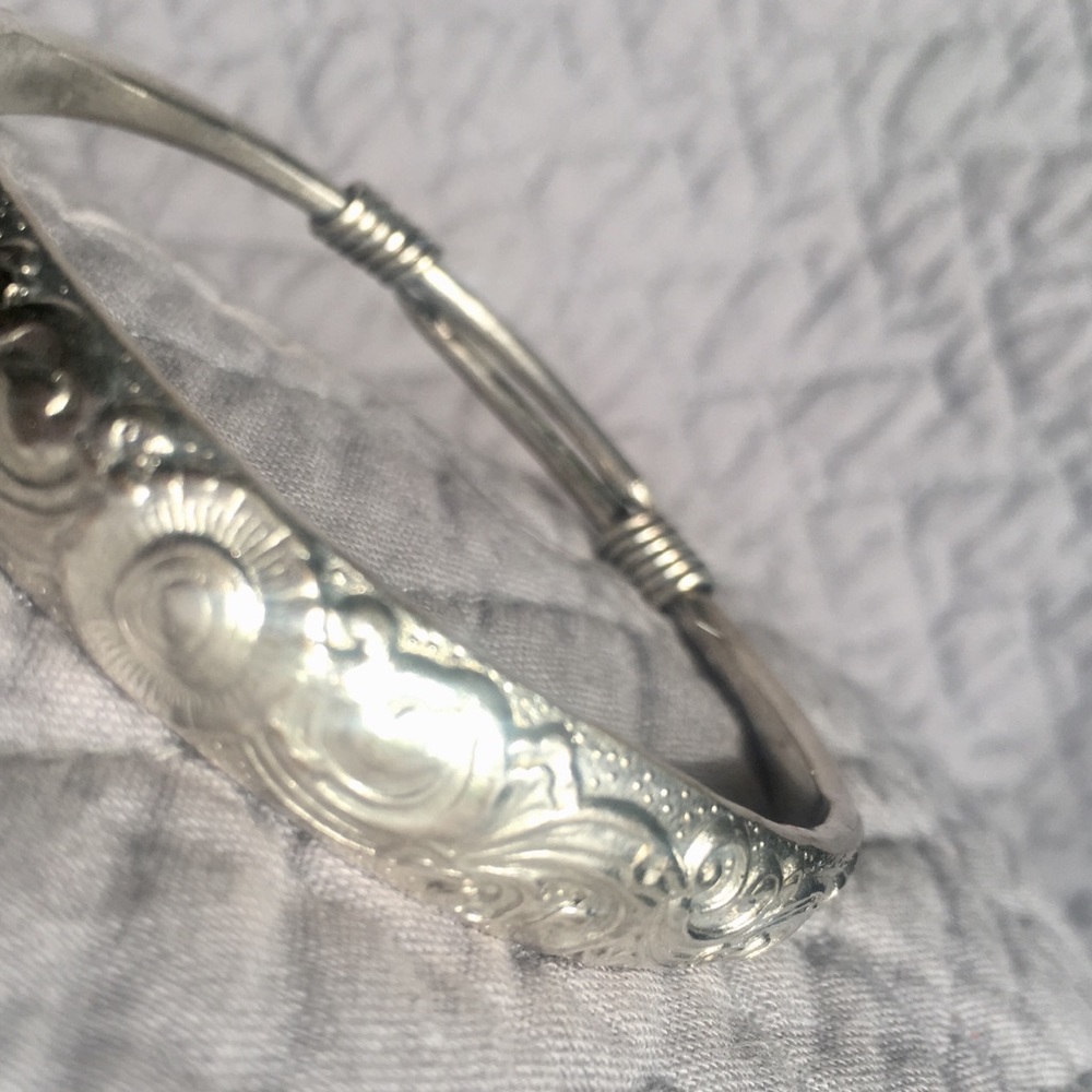 Silver Bangle - Picture 3 of 3